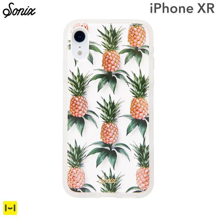 iPhone XR専用]Sonix CLEAR COAT CASE iPhoneケース(PINK PINEAPPLE)