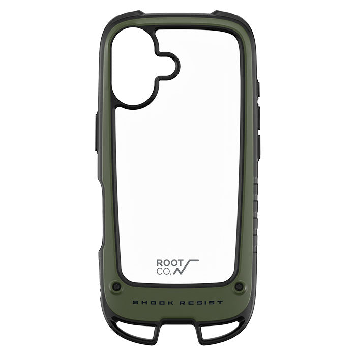 [iPhone 16/16 Pro専用]ROOT CO. GRAVITY Shock Resist Case +Hold.