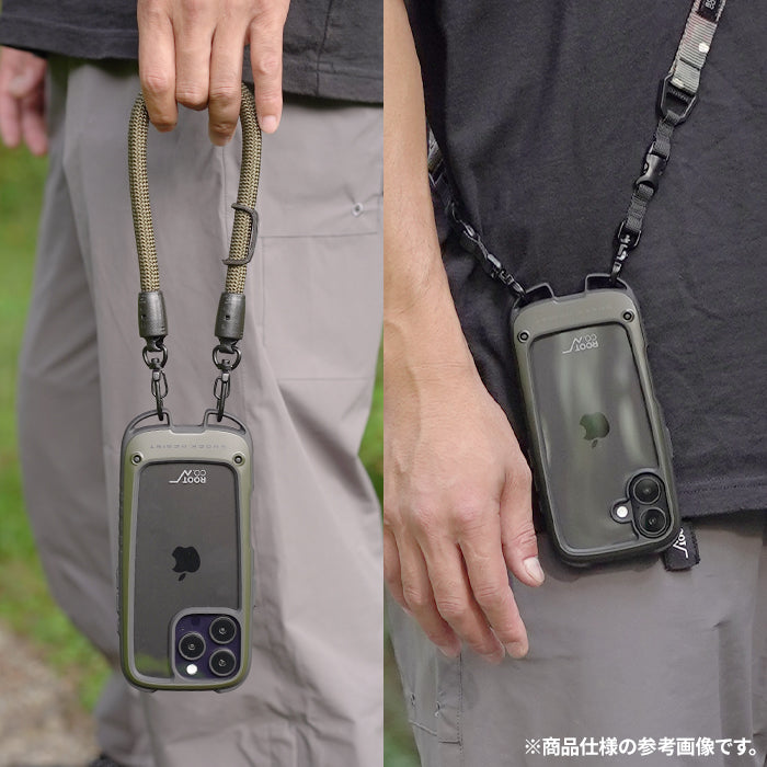 [iPhone 16/16 Pro専用]ROOT CO. GRAVITY Shock Resist Case +Hold.