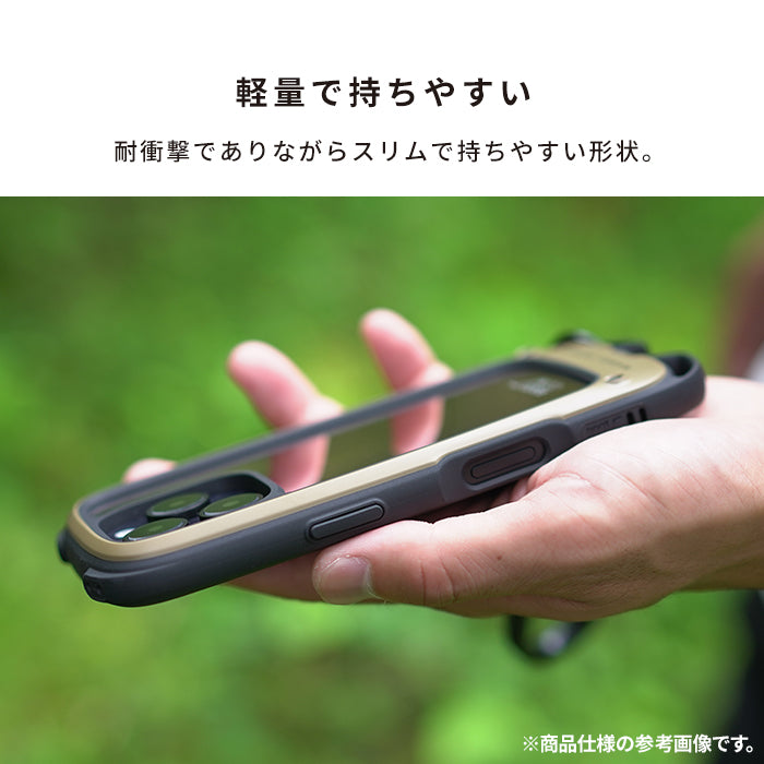 [iPhone 16/16 Pro専用]ROOT CO. GRAVITY Shock Resist Case +Hold.