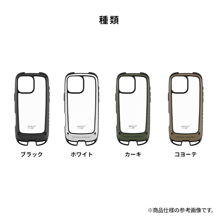 [iPhone 16 Pro Max専用]ROOT CO. GRAVITY Shock Resist Case +Hold.