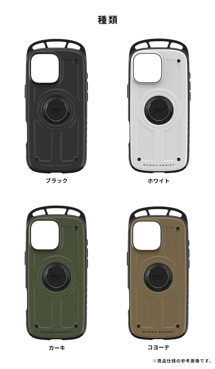 [iPhone 16 Pro Max専用]ROOT CO. GRAVITY Shock Resist Case Pro.