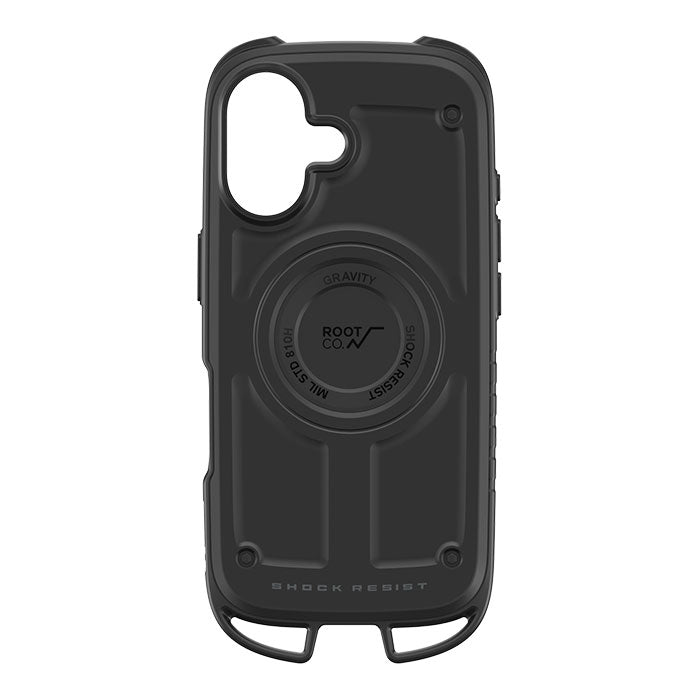 [iPhone 16/16 Pro専用]ROOT CO. GRAVITY Shock Resist Case Rugged.