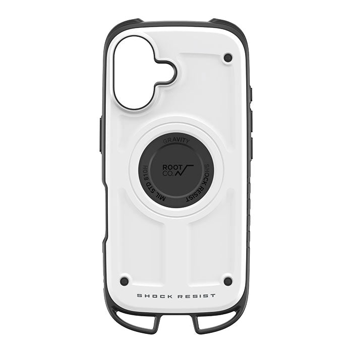 [iPhone 16/16 Pro専用]ROOT CO. GRAVITY Shock Resist Case Rugged.