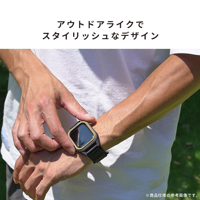 [Apple Watch Series 9/SE(第2/1世代)/8/7/6/5/4 (40-41mm / 44-45mm)専用]ROOT CO. GRAVITY Shock Resist case for Apple Watch