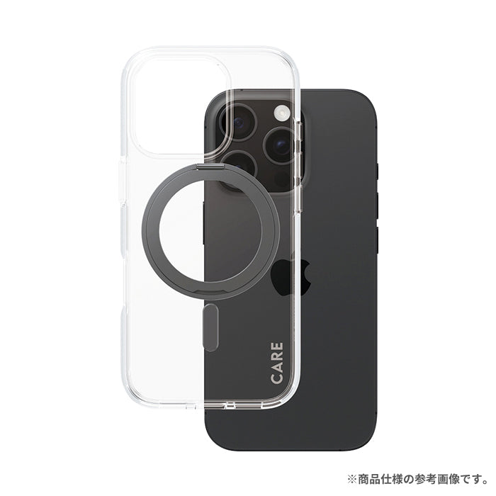 [iPhone16/16 Pro/16 Plus/16 Pro Max専用]CARE by PanzerGlass Feature Case Kickstand & MagSafe