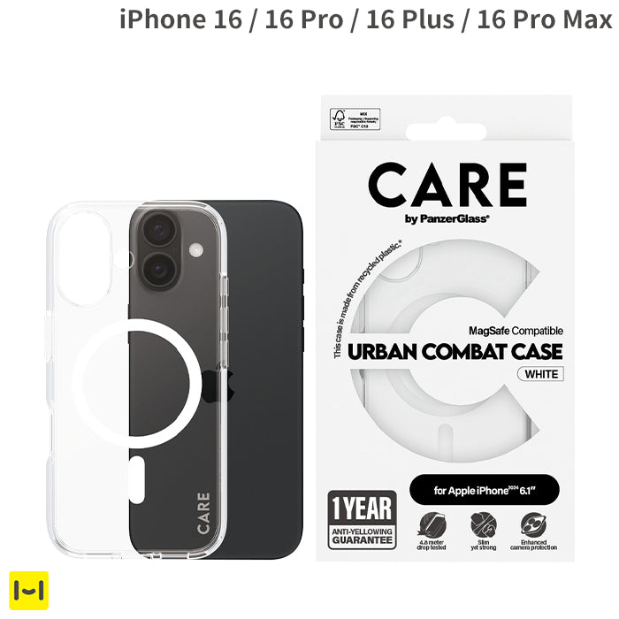 [iPhone 16/16 Pro/16 Plus/16 Pro Max専用]CARE by PanzerGlass Flagship Case MagSafe