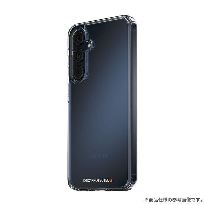 [Galaxy A55 5G専用]PanzerGlass HardCase with D3O Clear