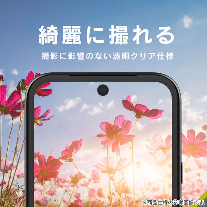 [Google Pixel 8a専用]Simplism シンプリズム 高透明レンズ保護フィルム 3セット(クリア)