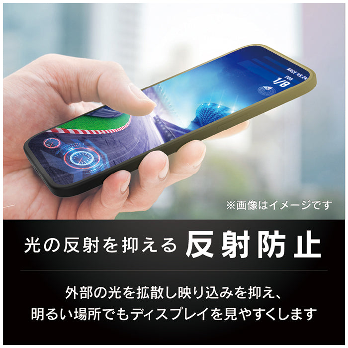 [iPhone 16/15/15 Pro/14 Pro専用]Simplism シンプリズム [Gaming Glass Max]ゲーム専用 画面保護ガラス(反射防止)