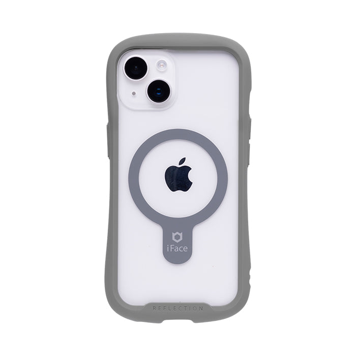 [iPhone 15/15 Pro/15 Plus/15 Pro Max/14/14 Pro/14 Plus/14 Pro Max/13/13 mini /13 Pro/13 Pro Max/12/12 Pro専用]iFace Reflection Magnetic 強化ガラスクリアケース