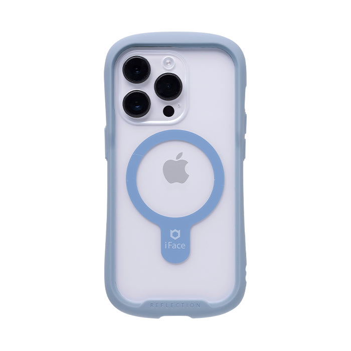 [iPhone 15/15 Pro/15 Plus/15 Pro Max/14/14 Pro/14 Plus/14 Pro Max/13/13 mini /13 Pro/13 Pro Max/12/12 Pro専用]iFace Reflection Magnetic 強化ガラスクリアケース