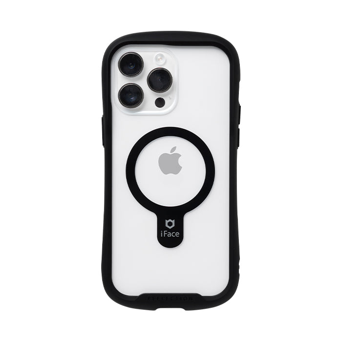 [iPhone 15/15 Pro/15 Plus/15 Pro Max/14/14 Pro/14 Plus/14 Pro Max/13/13 mini /13 Pro/13 Pro Max/12/12 Pro専用]iFace Reflection Magnetic 強化ガラスクリアケース