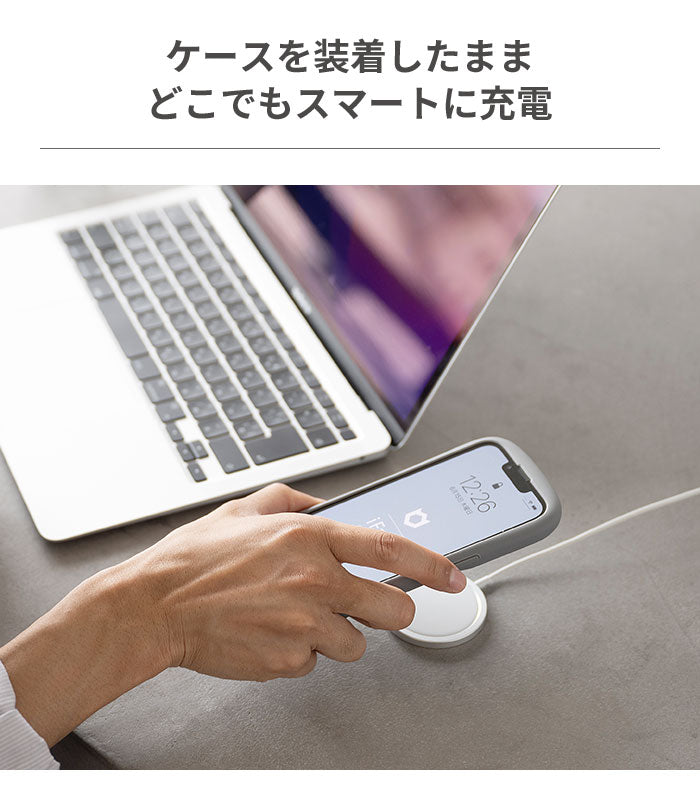 [iPhone 15/15 Pro/15 Plus/15 Pro Max/14/14 Pro/14 Plus/14 Pro Max/13/13 mini /13 Pro/13 Pro Max/12/12 Pro専用]iFace Reflection Magnetic 強化ガラスクリアケース