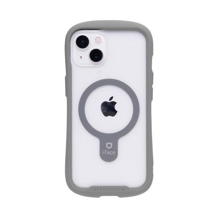 [iPhone 15/15 Pro/15 Plus/15 Pro Max/14/14 Pro/14 Plus/14 Pro Max/13/13 mini /13 Pro/13 Pro Max/12/12 Pro専用]iFace Reflection Magnetic 強化ガラスクリアケース