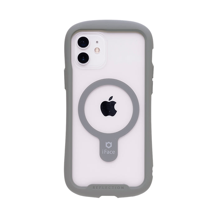 [iPhone 15/15 Pro/15 Plus/15 Pro Max/14/14 Pro/14 Plus/14 Pro Max/13/13 mini /13 Pro/13 Pro Max/12/12 Pro専用]iFace Reflection Magnetic 強化ガラスクリアケース