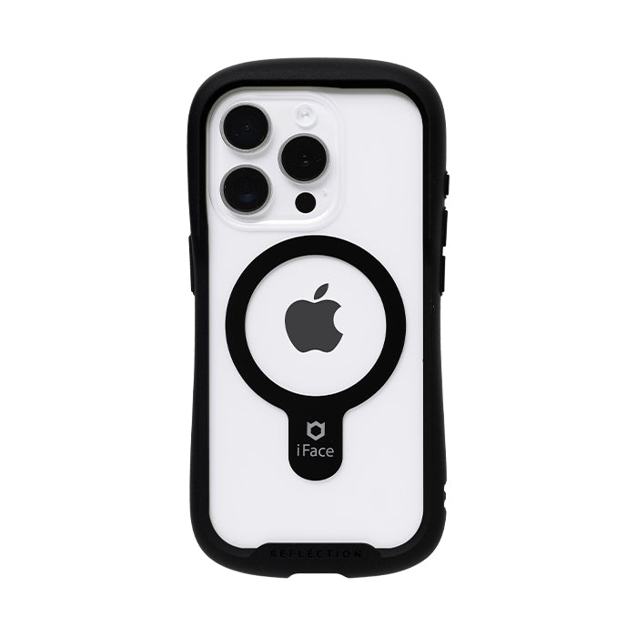 [iPhone 15/15 Pro/15 Plus/15 Pro Max/14/14 Pro/14 Plus/14 Pro Max/13/13 mini /13 Pro/13 Pro Max/12/12 Pro専用]iFace Reflection Magnetic 強化ガラスクリアケース