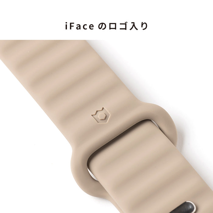 [Apple Watch Series 10/9/SE(第2/1世代)/8/7/6/5/4(40-42mm)/3/2/1(38mm)/10/9/8/7/Ultra(2/1)/SE(第2/1世代)/6/5/4(44-49mm)/3/2/1(42mm)専用]iFace Reflectionシリコンバンド