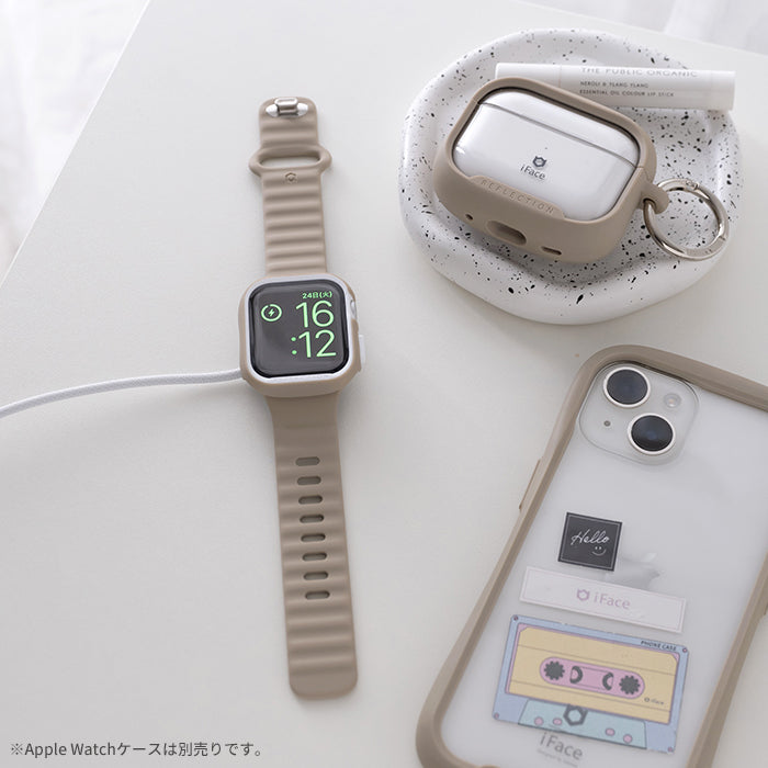 [Apple Watch Series 10/9/SE(第2/1世代)/8/7/6/5/4(40-42mm)/3/2/1(38mm)/10/9/8/7/Ultra(2/1)/SE(第2/1世代)/6/5/4(44-49mm)/3/2/1(42mm)専用]iFace Reflectionシリコンバンド