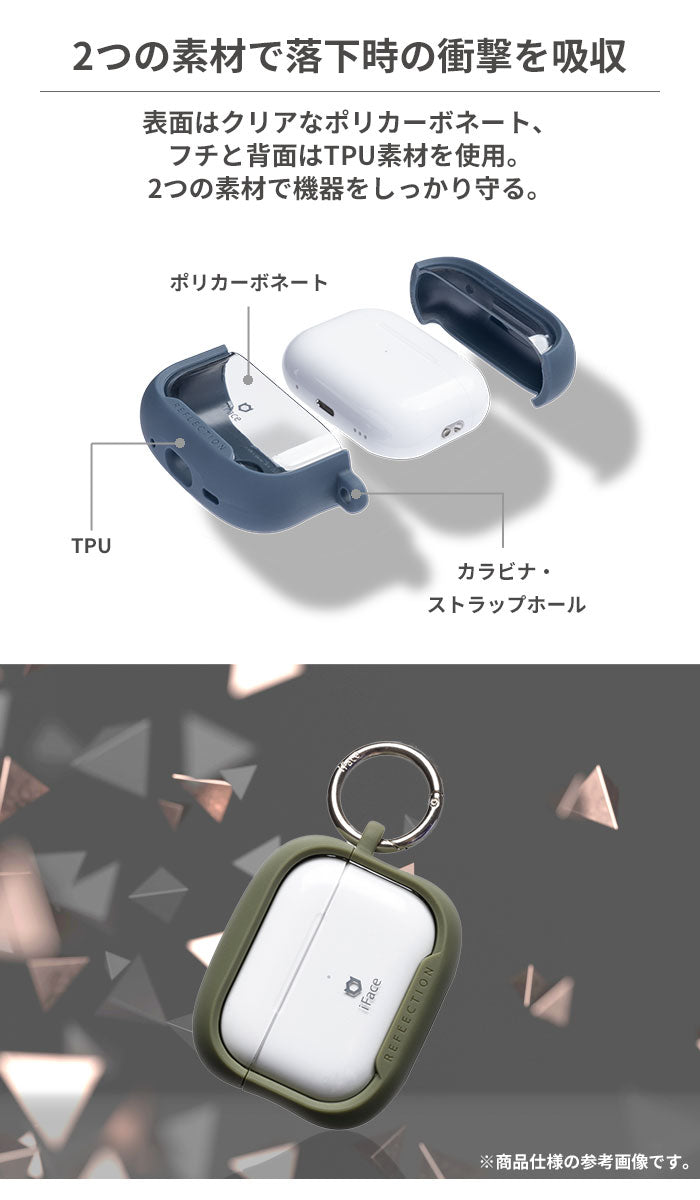 AirPods Pro(第2/1世代)専用]iFace Reflection ポリカーボネートクリアケース