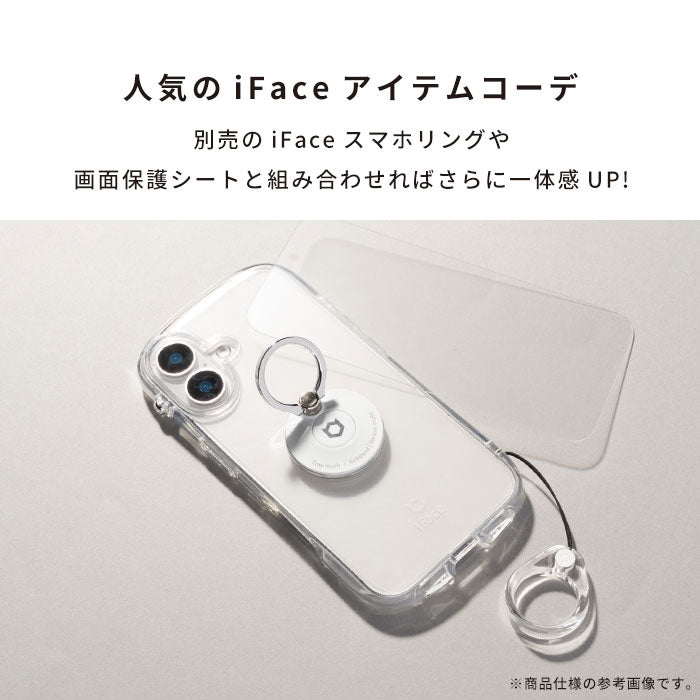 [iPhone 16/16 Pro/16 Plus/16 Pro Max専用]iFace Look in Clearケース(クリア/ラメ)