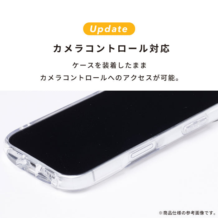 [iPhone 16/16 Pro/16 Plus/16 Pro Max専用]iFace Look in Clearケース(クリア/ラメ)