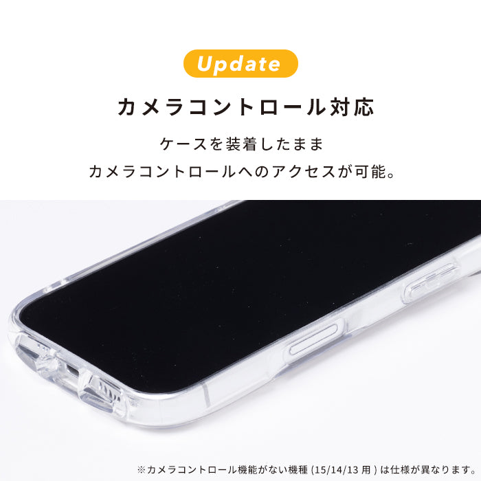 【iPhone 16/16 Pro/16 Plus/16 Pro Max/15/14/13専用】iFace Look in Clear Hybrid MagSynqケース(クリア)