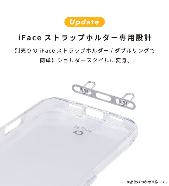 [iPhone 16/16 Pro専用]iFace Look in Clear Hybridケース(クリア/フロスト)