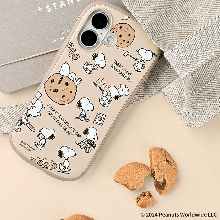 [iPhone 16/16 Pro専用]PEANUTS/ピーナッツ iFace First Class Cafe MagSynqケース