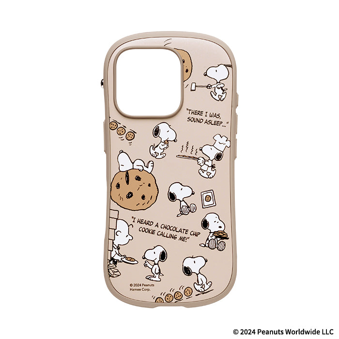 [iPhone 16/16 Pro専用]PEANUTS/ピーナッツ iFace First Class Cafe MagSynqケース