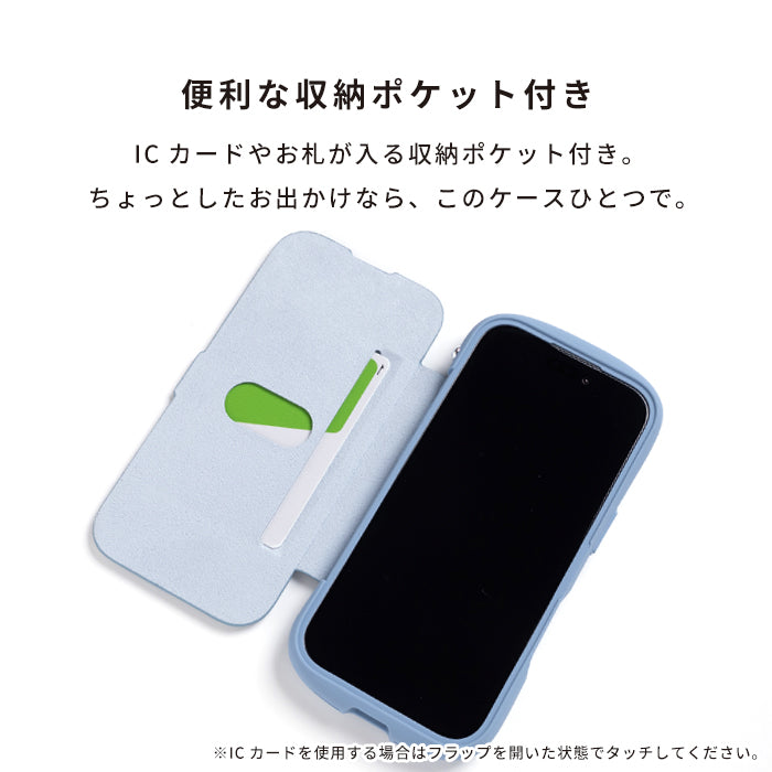 [iPhone 16/16 Pro専用]iFace Reflection ダイアリー ポリカーボネート クリアケース