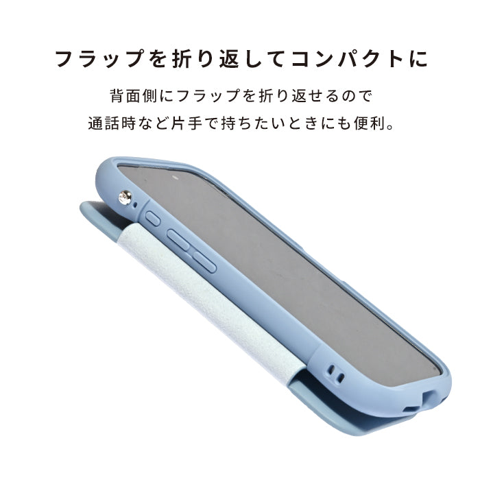 [iPhone 16/16 Pro/15/14/13専用]iFace Reflection ダイアリー ポリカーボネート クリアケース