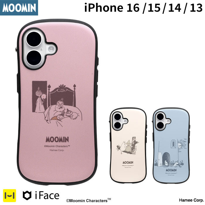 【iPhone 16/15/14/13専用】ムーミン iFace First Class MagSynq KUSUMIケース