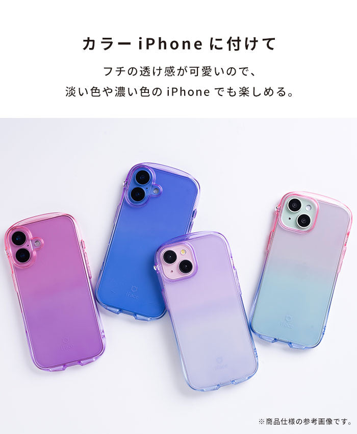 [iPhone 16/15/14/13専用]iFace Look in Clear Lollyケース