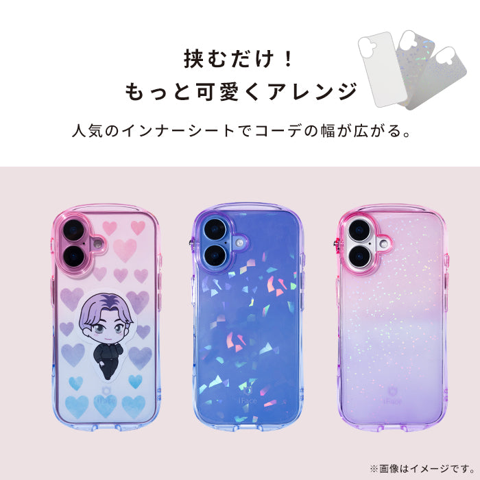 [iPhone 16/15/14/13専用]iFace Look in Clear Lollyケース