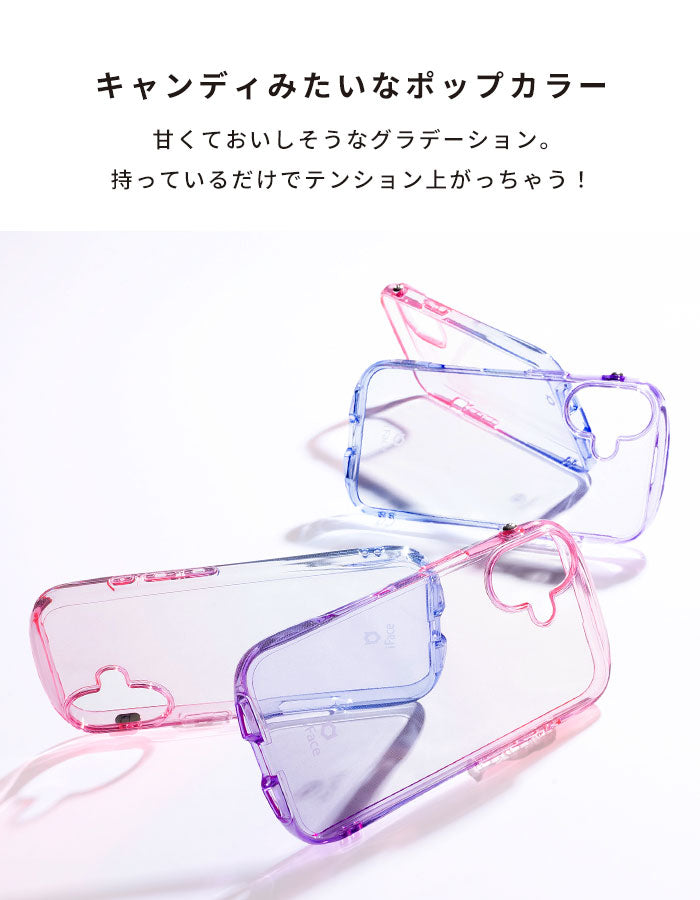 [iPhone 16/15/14/13専用]iFace Look in Clear Lollyケース