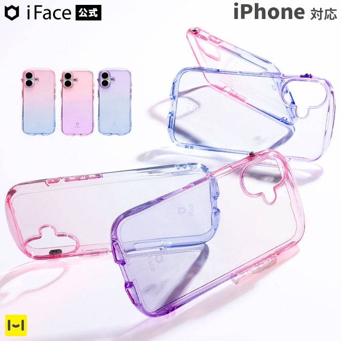 [iPhone 16/15/14/13専用]iFace Look in Clear Lollyケース