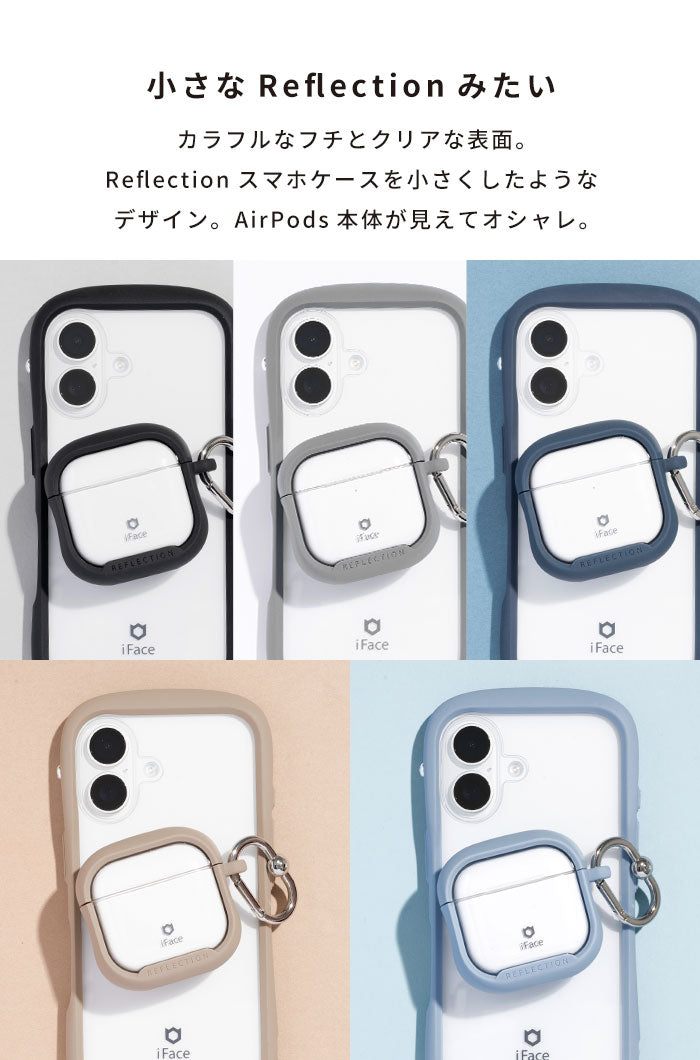 [AirPods(第4世代)専用]iFace Reflection ポリカーボネートクリアケース