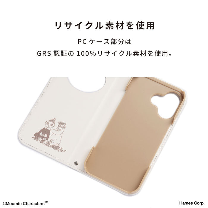 [iPhone 16専用]ムーミン CERTA フリップ窓付きダイアリーケース