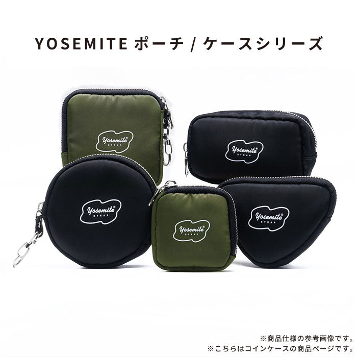 【YOSEMITE 】square Coin Case Black ヨセミテ スクエア コインケース ブラック