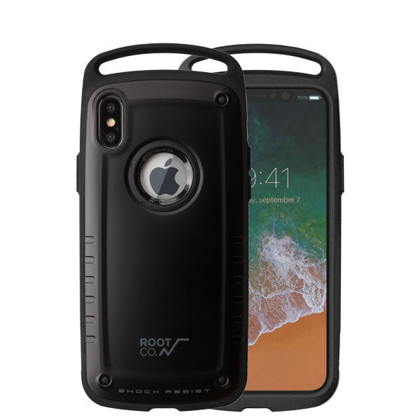 iPhone 12/12 mini/12 Pro/11 Pro/11/XR/XS/X/8/7/SE(第2世代)専用]ROOT CO. Gravity  Shock