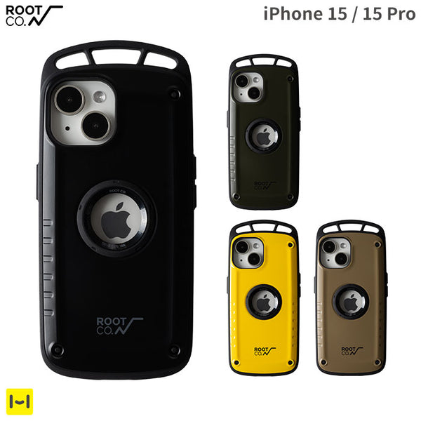 iPhone 15/15 Pro専用]ROOT CO. GRAVITY Shock Resist Case Pro.