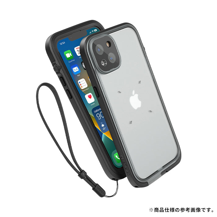 【iPhone 14/14 Pro/14 Plus/14 Pro Max専用】catalyst カタリスト 防水iPhoneケース(ステルスブラック)