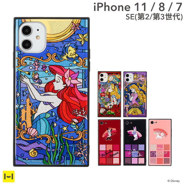 ディズニーキャラクター TILEケース[iPhone 11/8/7/SE(第2/第3世代)専用] Hamee