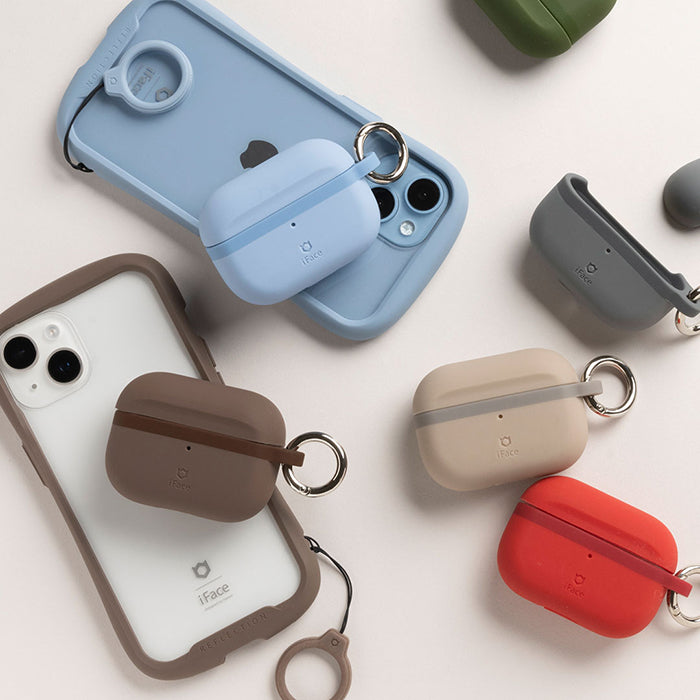 AirPods(第1/第2/第3世代)/AirPods Pro(第1/第2世代)専用]iFace Grip On Siliconeケース