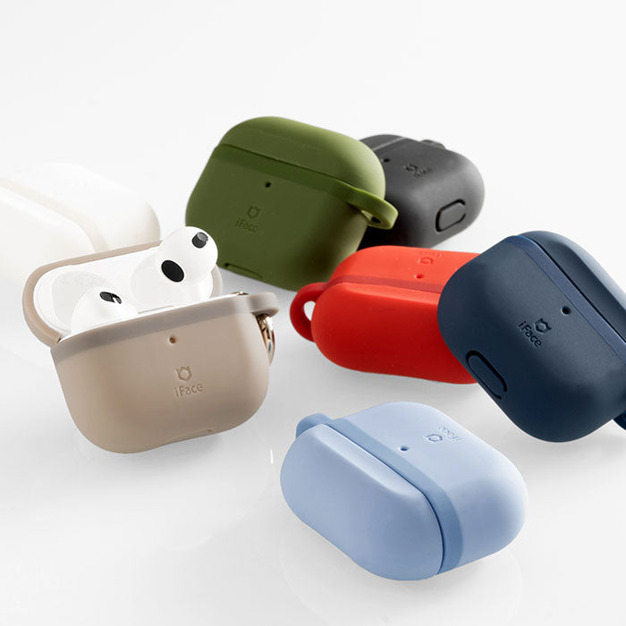 AirPods(第1/第2/第3世代)/AirPods Pro(第1/第2世代)専用]iFace Grip On Siliconeケース