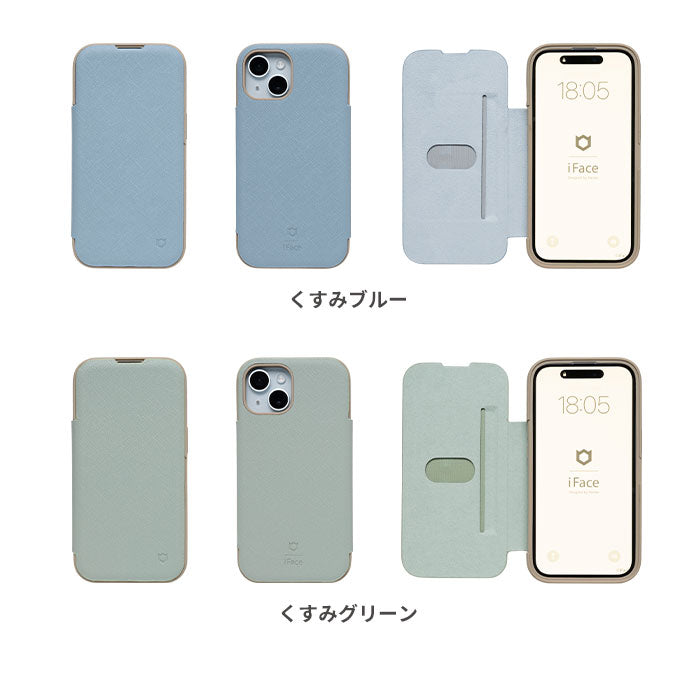 iPhone 15/15 Pro/14/14 Pro/13/13 Pro専用]iFace Cardina 2nd ダイアリーケース