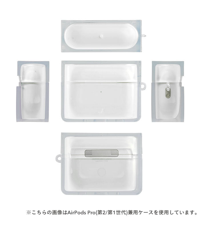 AirPods Pro(第2/1世代)/AirPods(第3世代)専用]salisty(サリスティ)クリアソフト